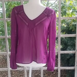NWT Guess Purple Shear Top